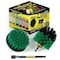 Drill Brush Power Scrubber By Useful Products 5 in W 5 in L Brush, Green G-S-4O-5X-QC-DB - alternate 1